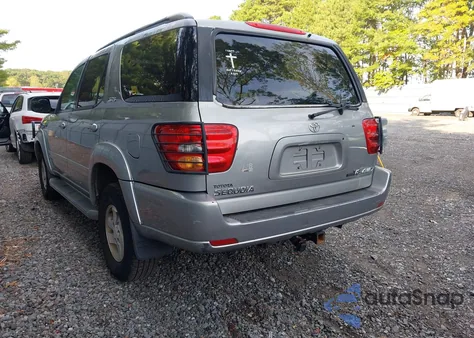 2004 Toyota Sequoia Sr5 V8 z USA, uszkodzony, nr VIN 5TDBT44A24S217627